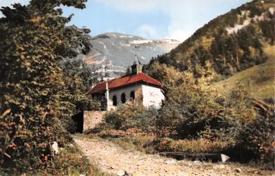 Église de Bellevaux — Lieu de pèlerinage dans les Bauges — Photographic Véritable Reproduction Interdite