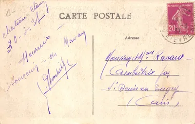 Le Morvan Pittoresque — Cascade de Vouceaux — Édition Montbrun-Lamalthe — पीछे