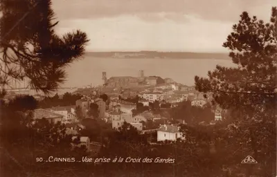 Cannes — Vue prise à la Croix des Gardes — C.A.P. Strasbourg