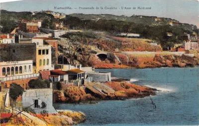 Marseille — Promenade de la Corniche - L'Anse de Maldonné — éditeur non visible