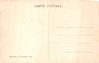 Marseille — Promenade de la Corniche - L'Anse de Maldonné — éditeur non visible — पीछे
