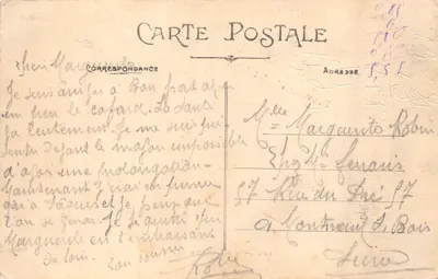 Angers — Place du Ralliement avec édifice central — Édition Au Pèle-Mèle G Ducardon — पीछे