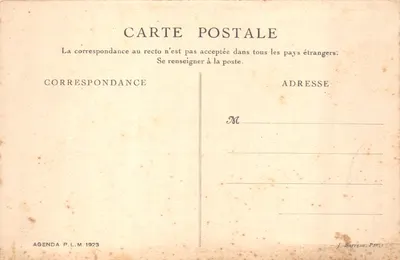 Savoie — Chamonix et le Mont Blanc — Agenda P.L.M. 1923 — पीछे