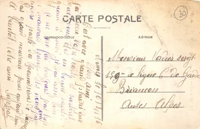 NIMES — A Torre Magna — A.R. n°16 — Verso