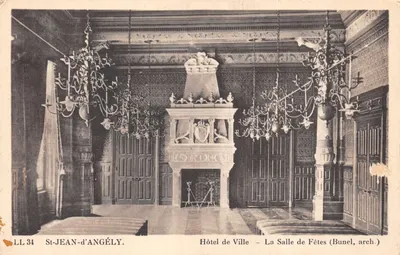 St-Jean-d'Angély — Hôtel de Ville — La Salle de Fêtes (Bunel, arch.)