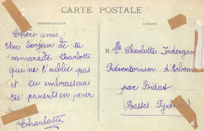 Biarritz — Vue prise du haut du Phare — La Rhune et les Trois-Couronnes — Marcel Délboys, phototypie, Bordeaux, n° 266 — पीछे