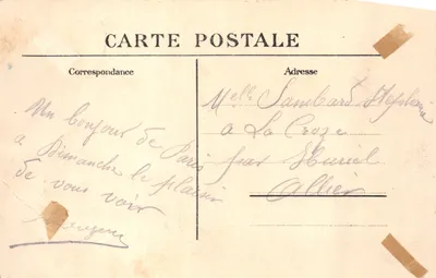 Dôme de la Madeleine — vue de la façade avec rosace et dôme — éditeur G. M. n° 808 — पीछे