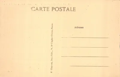 Le Croisic (Loire-Inf) — La Grande Côte — Effet de Vague — Éditeur F. Chapeau, Nantes — पीछे