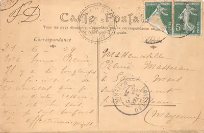 Plombières-les-Bains (Vosges) - La Vierge - éditeur anonyme — पीछे