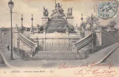 ROUEN — Fontaine Sainte-Marie — LL. n°54