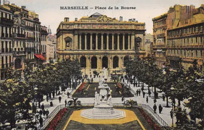 MARSEILLE — Place de la Bourse — éditeur non identifié, n° de série 13