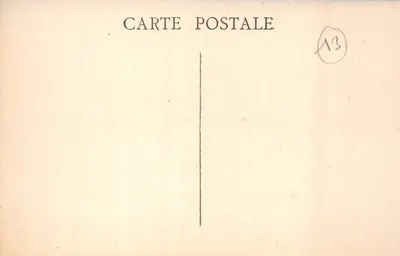 Marseille - N.-D. de la Garde et le Château d'If — vue panoramique au coucher du soleil, éditeur non identifié, n° de série A13 — पीछे