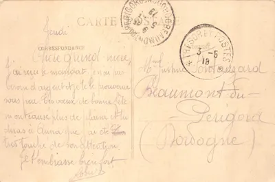 MANTES-la-JOLIE — Intérieur de Notre-Dame — Collection Beaumont frères — पीछे