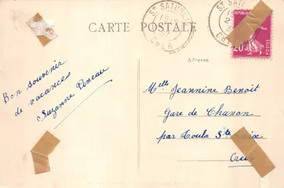 Saint-Saturnin (Cher) — Avenue des Villas — éditeur MFA, n° 978 — पीछे