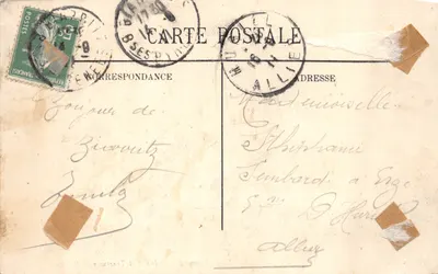 Biarritz — Avenue Édouard VII et Tramway de Bayonne — LL — पीछे