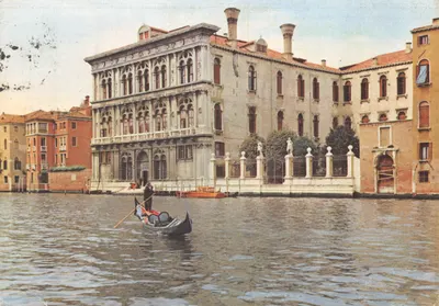 Venise - Palazzo Vendramin - éditeur RICORDI Officine Grafiche S.p.A. Milano