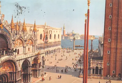 Venise - Piazza San Marco et Palazzo Ducale — éditeur Arti Grafiche F.lli Sella S.p.A. - Milano
