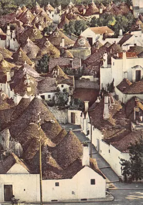 Alberobello — Les typiques 'Trulli' — Vicéine, RICORDI Officine Grafiche S.p.A. Milano