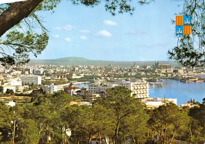Palma de Mallorca — vue partielle du port — éditeur ICARIA, série spéciale