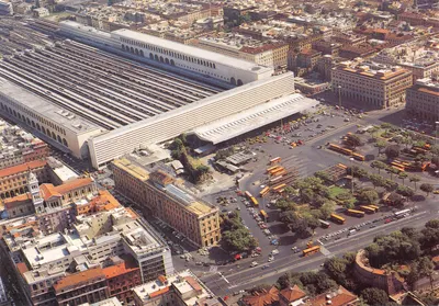 Roma — Gare Termini — éditeur PLURIGRAF