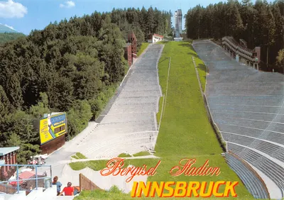 Bergisel Stadion — stade de saut à ski olympique — éditeur Tirolière Kunstverlag Chilzzall GmbH