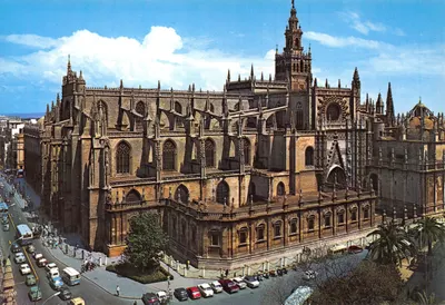 Seville — Cathédrale et Giralda — Éditions RQ-Foto, n° 177