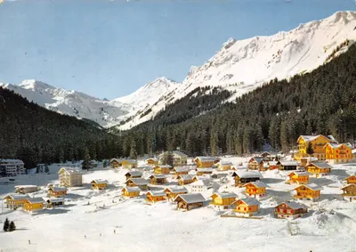 Morgins — Vue générale — Éditions Jaeger, n° 3047