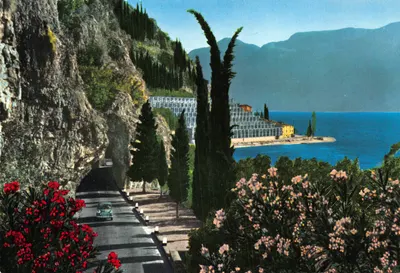 Lago di Garda — Jardins de citrons de la route occidentale — éditeur M. Rossis, Brescia, n° 1697