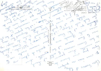Porta de Tierra — vue nocturne — Ediciones Casanovas, n° 1122 — पीछे