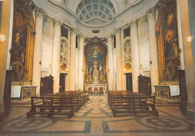 San Carlo alle Quattro Fontane — intérieur de la chapelle (di F.co Borromini) — éditeur PLURIGRAF TERNI