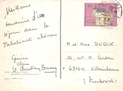 Vue de la cathédrale d'Altenburg et du château — éditeur Kordate, n° 31 499.4 240539 — पीछे