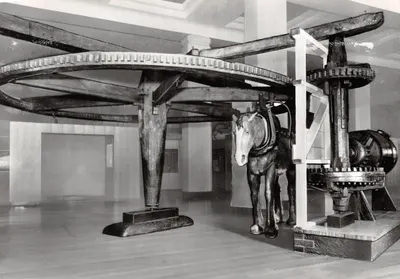 Horse Wheel — Early 19th Century Farm — Science Museum, England — Card 346