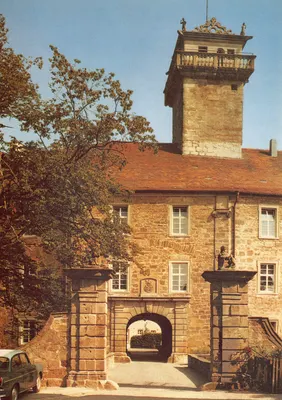 Waldenburg — Entrée du château — éditeur Mets, Tübingen