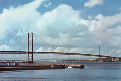 Pont de la Route du Firth — vue panoramique — W. S. THOMSON (Coloured Photographs) Ltd, Édimbourg