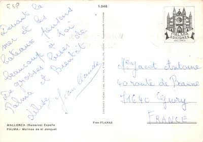 Palma - Molinos de el Jonquet — éditeur EDICIONES PALMA — पीछे