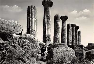 Agrigento — Temple d'Hercule — éditeur Salvatore Parlato