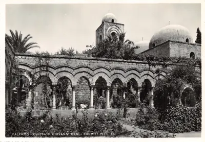Palerme - Église Saint-Jean-des-Hermits (XIIe siècle) — éditeur FOTOCELEERE - TORINO