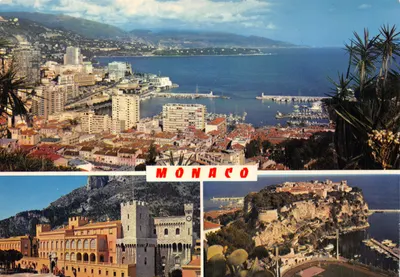 Monaco — vue panoramique et monuments — REFLETS DE LA COTE D'AZUR