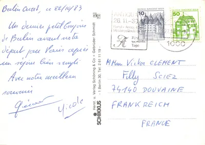 Berlin — Panorama des sites emblématiques — éditeur SCHIKKUS — पीछे
