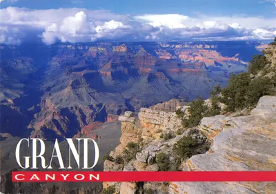 Grand Canyon — vue depuis le North Rim — éditeur Smith-Southwestern, Inc