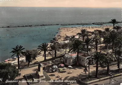 Sanremo - Riviera dei Fiori - La nuova spiaggia — éditeur ROYALFOTO, n° 4291