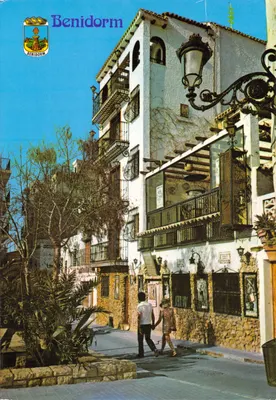 Benidorm — rue typique — éditeur POSTALES BENIDORM T. 857152, n° 10