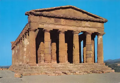 Temple de la Concordia — Agrigente — éditeur MULTIGRAF TERNI, n°6