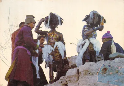 Deux oracles de Mathro Gompa — LHA — éditeur EXPLORTRA TRANSHIMALAYAN AGENCY