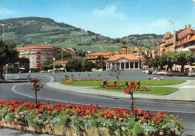 Place de la Mairie à Vevey — éditeur Photoglob-Wehrli S.A. n°2417