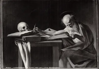 Roma – Caravage – S. Girolamo (Galleria Borghese) – E. Richter Roma