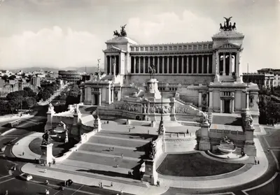 Altare della Patria — Monument national à Rome — éditeur Mondo Cattolico, n° 608