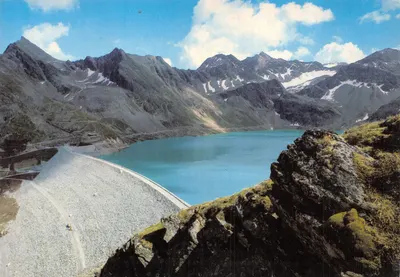 Pockkogel — lac et barrage de Finstertaler Stausee — éditeur Werner Lohmann, n°715