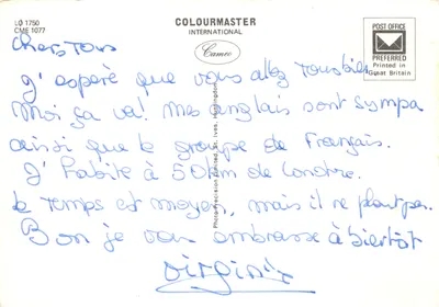 La Tour de Londres — vue nocturne — éditeur COLOURMASTER INTERNATIONAL — पीछे