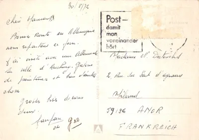 Fuggerstadt Augsburg — ville historique avec blason et scènes urbaines — éditeur ANDRES + CO VERLAG HARBURG — पीछे